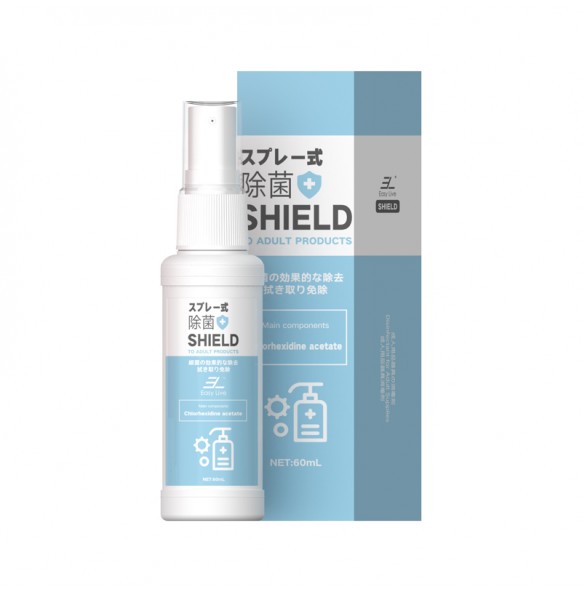 EasyLive - SHIELD Adult Toy Anti-Bacterial Sterilization (60ML)